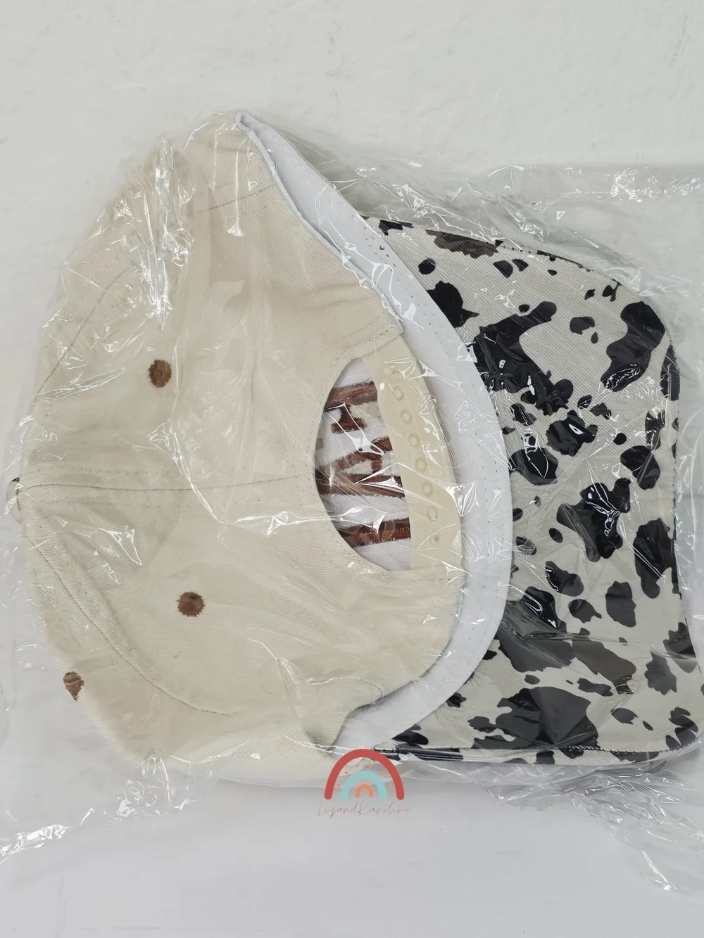 New! Faith Cow Print Embroidered Baseball Cap Snapback Hat